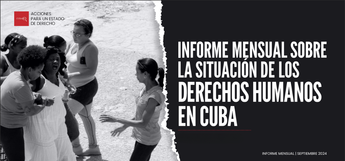 Informe Mensual Sobre la Situación de los Derechos Humanos en Cuba ...
